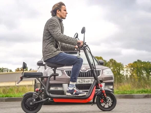 Электроскутер White Siberia MINI LIGHT 1200W